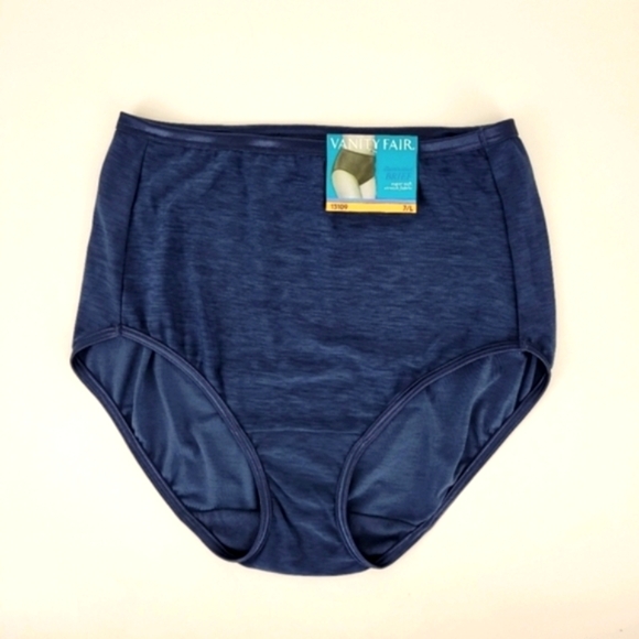 VANITY FAIR Illumination Blue Super Soft, Stretch Size 7/L - Picture 1 of 8